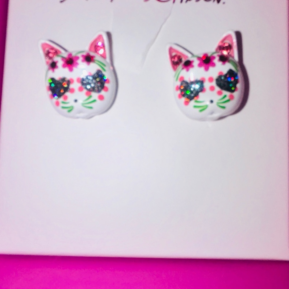 New! ๐ป๐๐ฑ Betsy Johnson CAT earrings!!!๐ฑ๐ป๐ - Picture 4 of 9